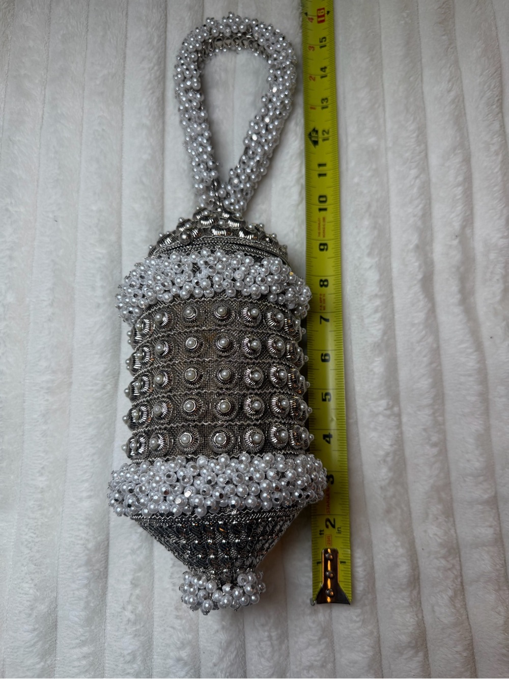 RAMLA Cocktail Pearl Handbag NWOT - Picture 3 of 14
